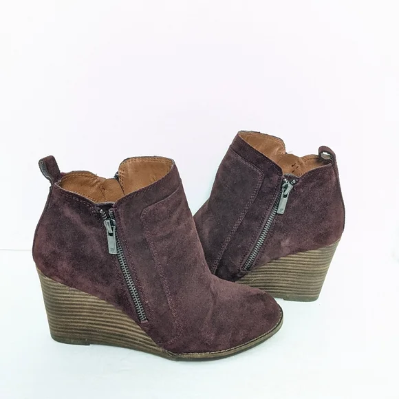Lucky brand suede wedges - Picture 1 of 16